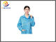 Heat Resistant SMT Cleanroom Anti Static Products Esd Protective Clothing / Suit